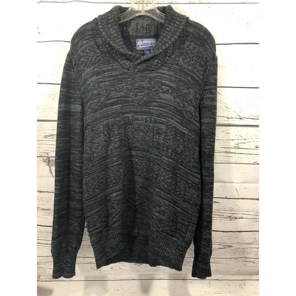American Rag Mens Sweater Shaw Collar